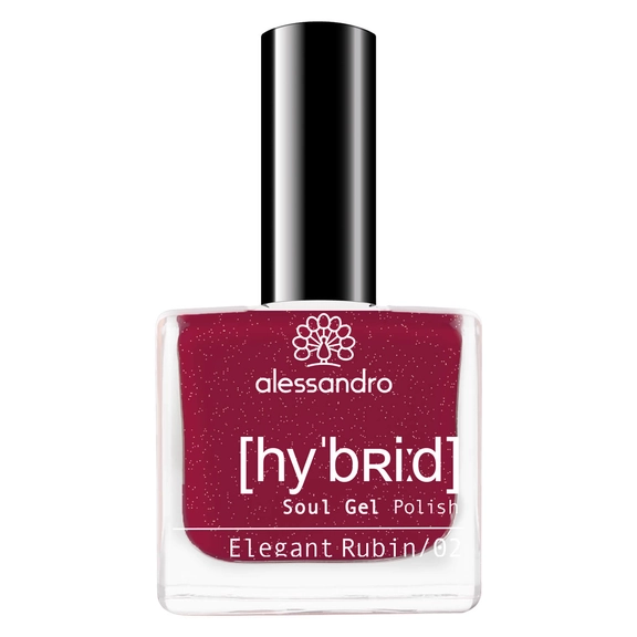 alessandro Hybrid Soul Gel Polish Eleg Ruby