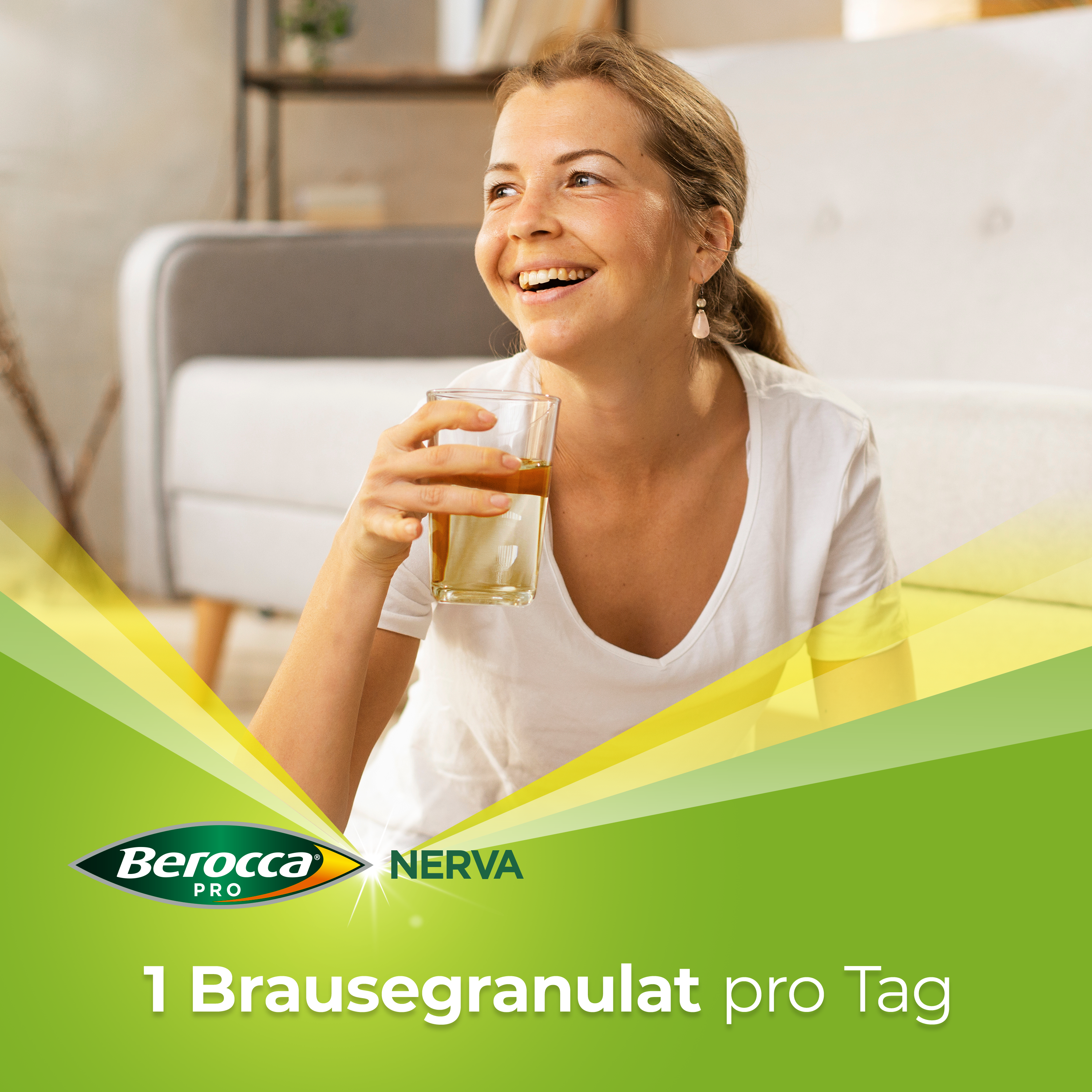 Berocca Pro Nerva granulato effervescente bustina 40 pezzi