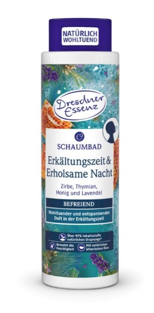 Dresdner Bagno Schiuma Recupero Freddo Notte Bottiglia 500ml