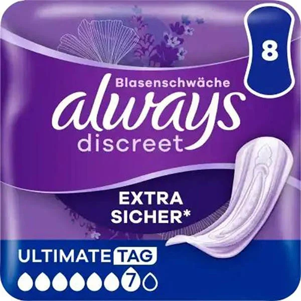 Always Discreet Inkontinenz Ultim Tag 8