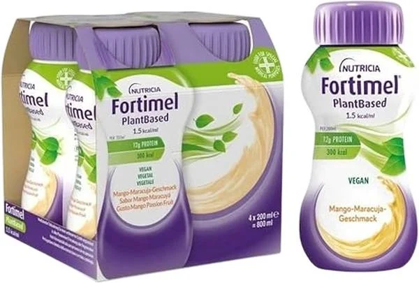 Fortimel PlantBased 1.5kcal Mango Mara 4 x 200ml