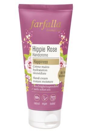 FARFALLA Crema mani Hippie rose Tb 50ml