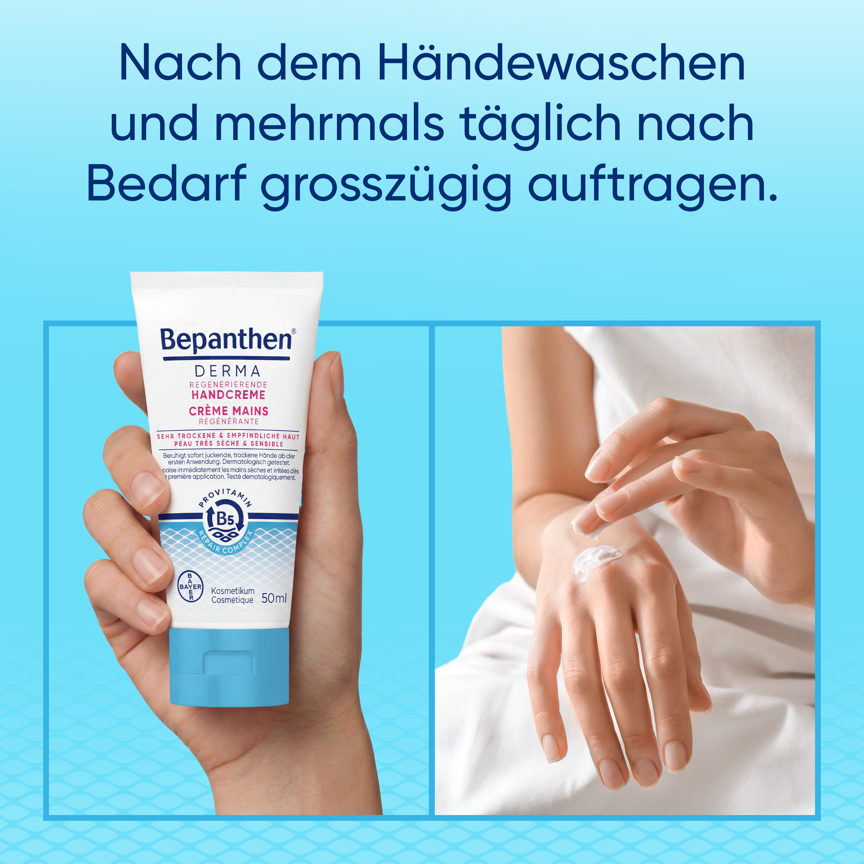Bepanthen® DERMA Crema mani rigenerante 50ml