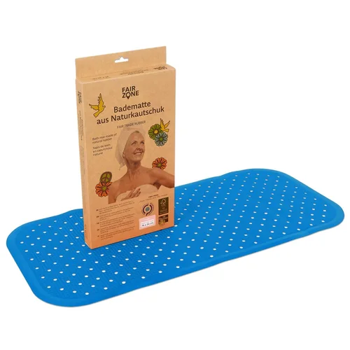 Tappeto da bagno FAIR ZONE 76 x 34 cm blu petrolio