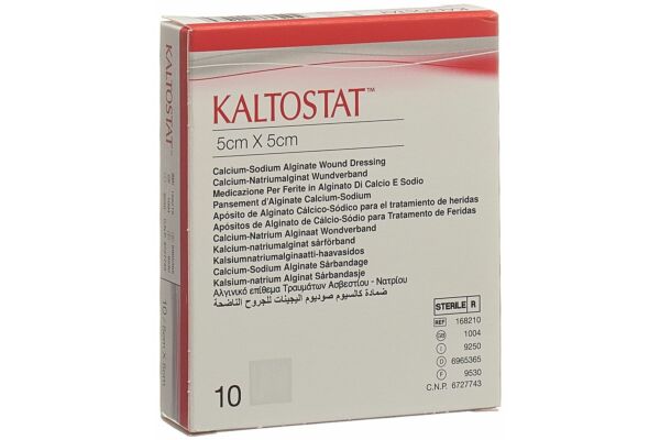 KALTOSTAT compresse 5x5cm sterili 10 pezzi