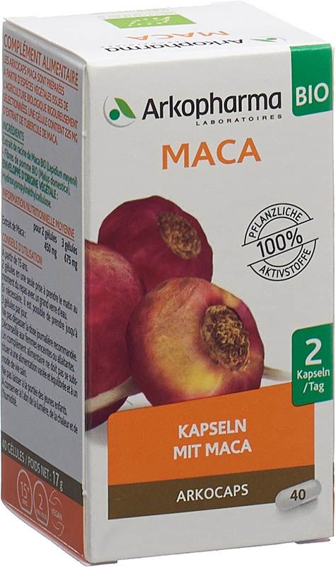 Arkocaps Maca Capsule Biologiche 40 Capsule