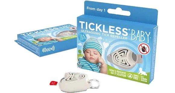 Tickless baby repellente per zecche beige