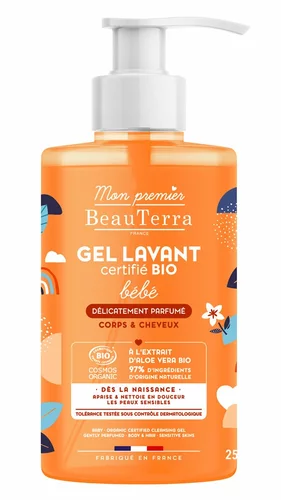 BeauTerra Baby Gel Doccia al Profumo Biologico 750ml