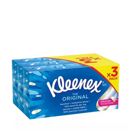 Fazzoletti cosmetici Kleenex ORIGINAL Scatola 4 Scatola 72 pezzi