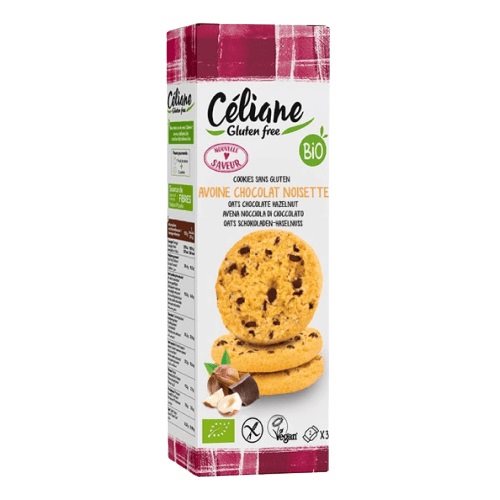 CELIANE Biscotti senza glutine Cioccolato d'Avena Bio 120 g