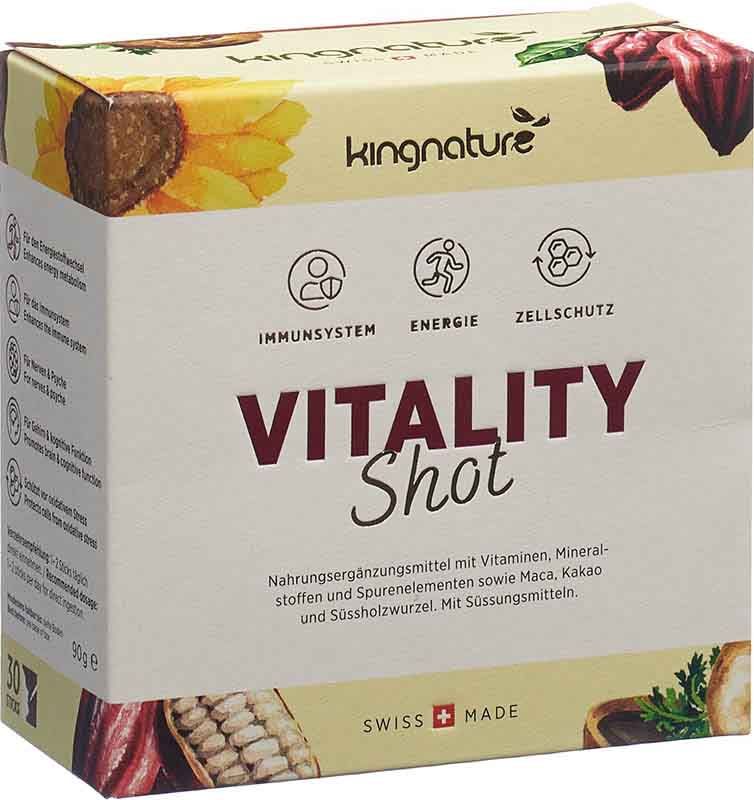 Kingnature Vitality Shot Stick, 30 pezzi