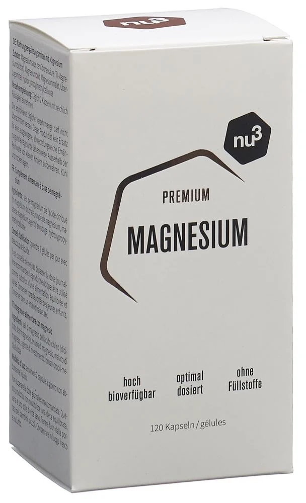NU3 Premium Magnesio Capsule Ds 120 Capsule