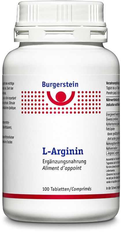 BURGERSTEIN L-Arginina Compresse 100 pezzi