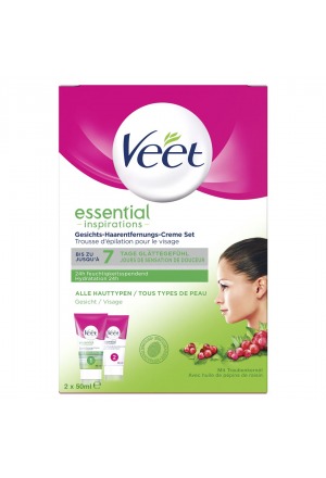 Set di depilazione viso VEET 2 x 50ml