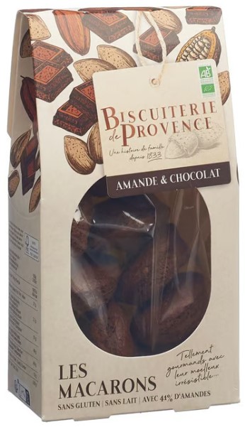 BISCUITERIE Amaretti al cioccolato di mandorla gf Biologico 130g