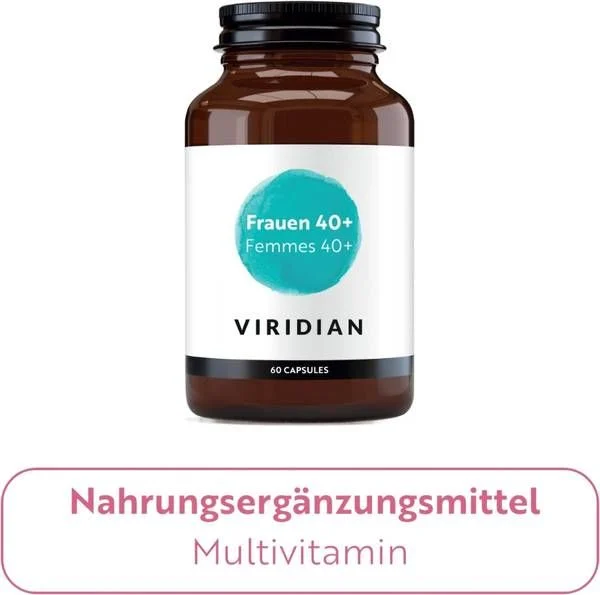 VIRIDIAN Women 40+ Multivit Capsule 60 Capsule