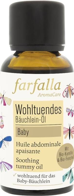 FARFALLA Olio per il pancino finocchio camomilla 30ml