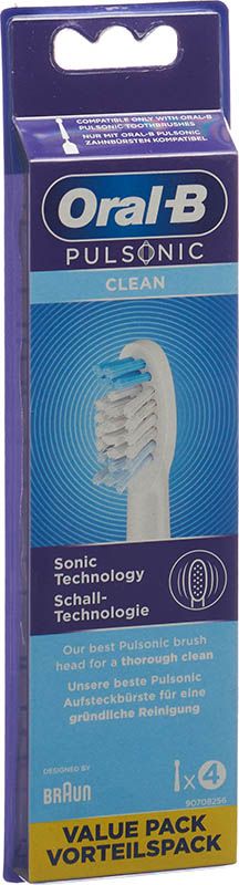 Spazzolini Oral-B Pulsonic Clean 4 pezzi