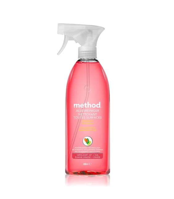 metodo Detergente multiuso Pompelmo rosa Spray 828ml