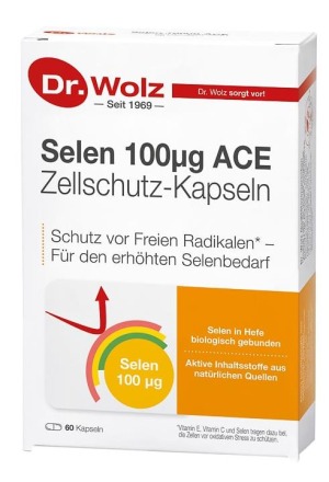 DR. WOLZ Selenio ACE Cell Protection Capsule 100 mcg 60 Capsule