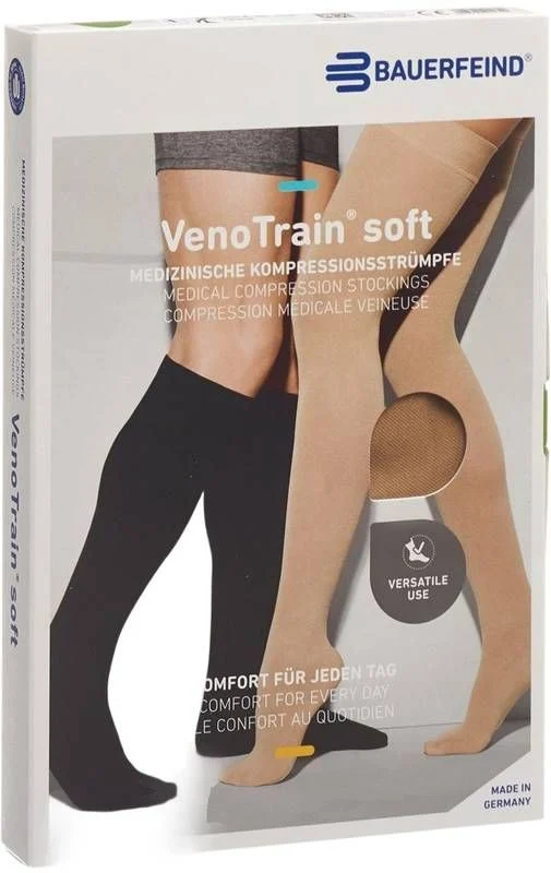Bauerfeind VT S KKL2 AD M ns piede aperto NB cr 1 coppia
