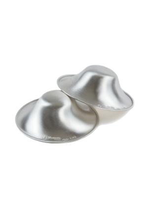 Silverette allattamento in argento tappo 2 pezzi