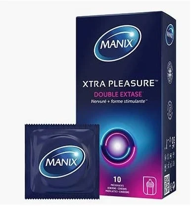 Preservativi MANIX Xtra Pleasure 10 pezzi