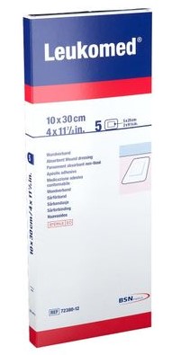 Leukomed Wundverband 10 x 30 cm 5 Stück