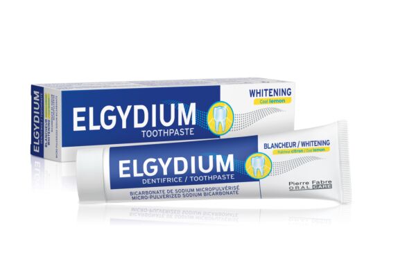 Elgydium Dentifricio Denti Bianchi Limone Fresco 75ml