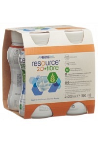 Resource 2.0 Fibre Neutre 4 x 200ml