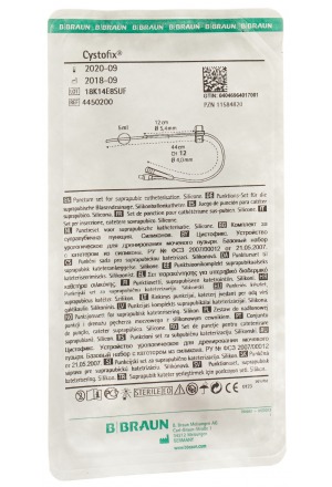 CYSTOFIX Point RTU Ball Kath CH12 40cm 12cm diritto
