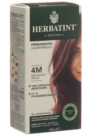 HERBATINT gel colorante per capelli 4M mogano castano 150ml
