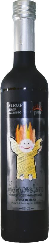 PURIS Sciroppo Engeli Schneestern 6 bottiglie di vetro 50cl