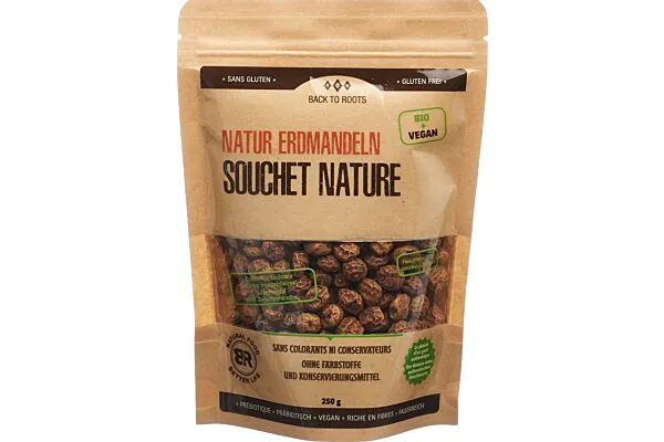 BACK TO ROOTS Noci di Tigre Naturali Biologiche Btl 250g
