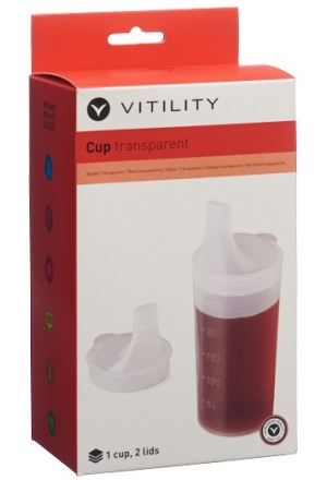 Tazza Vitility trasparente