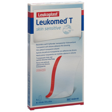Leukomed T skin sensitive 8x15cm 5 pezzi