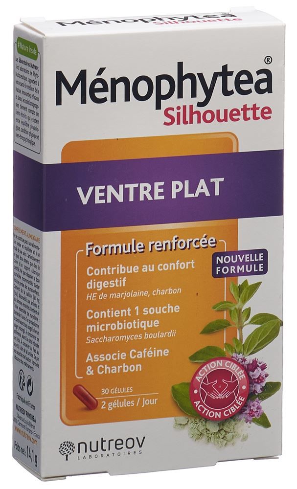 MENOPHYTEA Pancia piatta Silhouette Gélules 30 pezzi