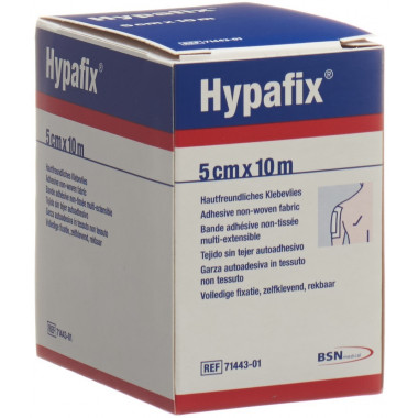 Vello adesivo Hypafix 5cmx10m in rotolo