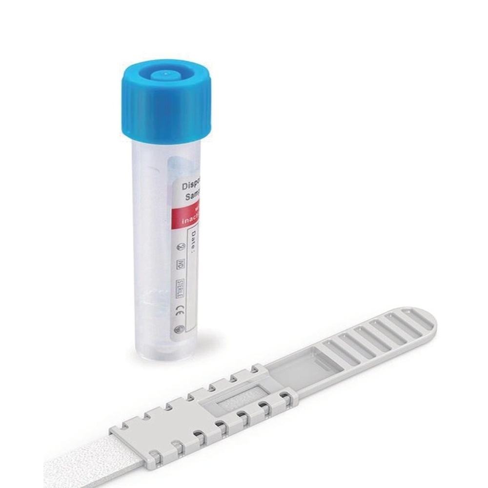 Sistema di raccolta della saliva QiDix - campione di saliva con indicatore di livello