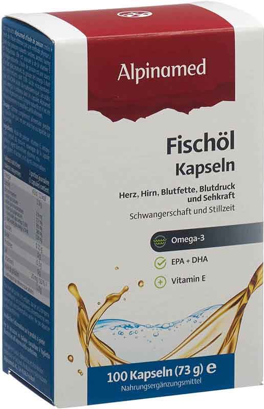 Capsule di olio di pesce ALPINAMED 100 Capsule