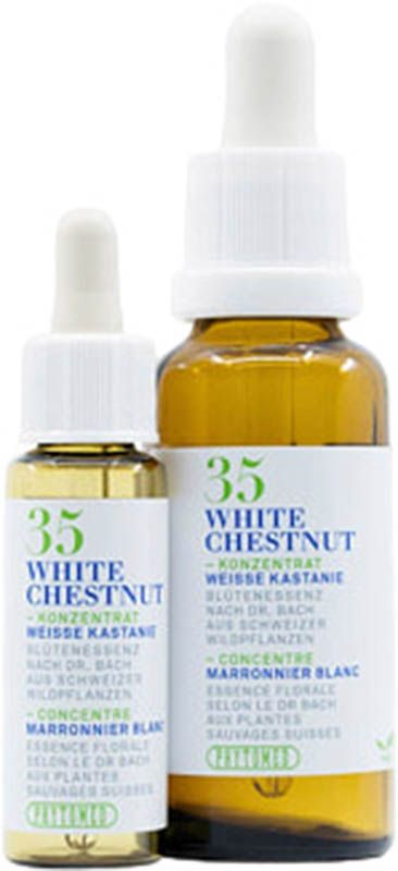 PHYTOMED Fiori di Bach No35 White Chestnut Fl 10ml