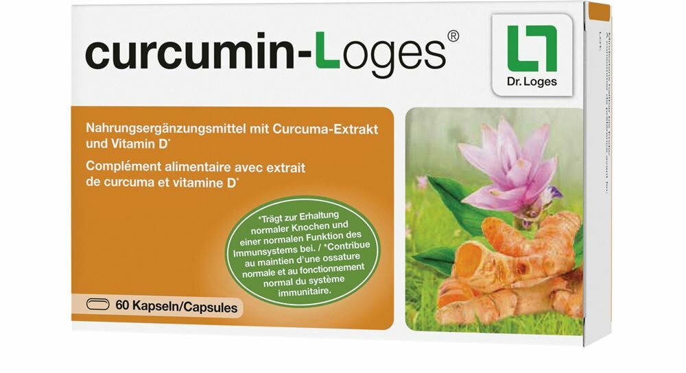 Capsule di curcumina-Loges® Dr Loges