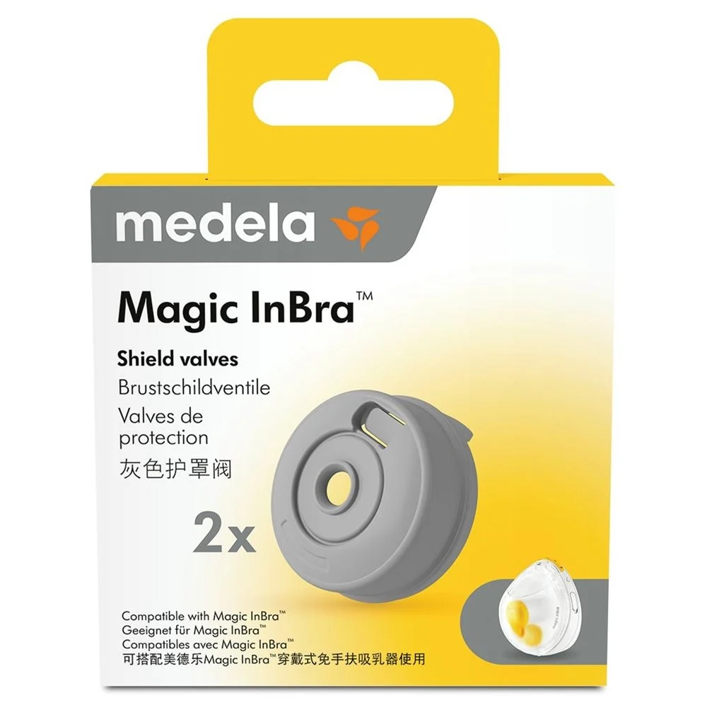Valvole per coppe per il seno Medela Magic InBra, 2 pezzi
