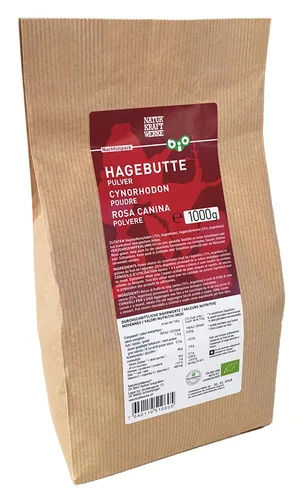 NaturKraftWerke Polvere di rosa canina biologica 1000 g