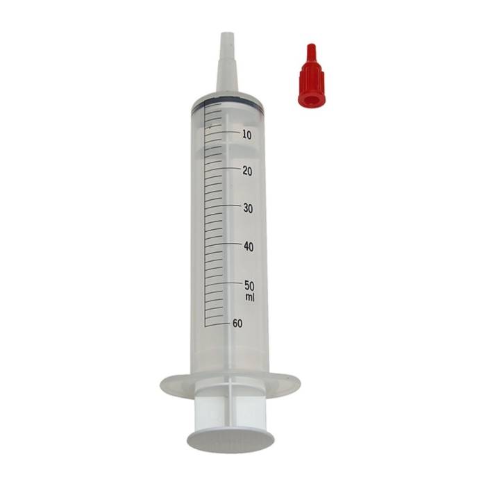 Una volta siringa monouso 60ml Luer