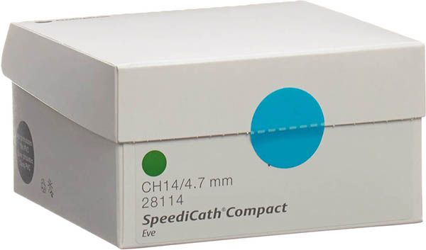 SpeediCath Compact Eve 1x catetere CH14 donna 30 pezzi
