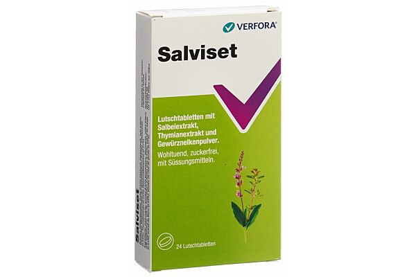 Pastiglie Salviset 24 pezzi