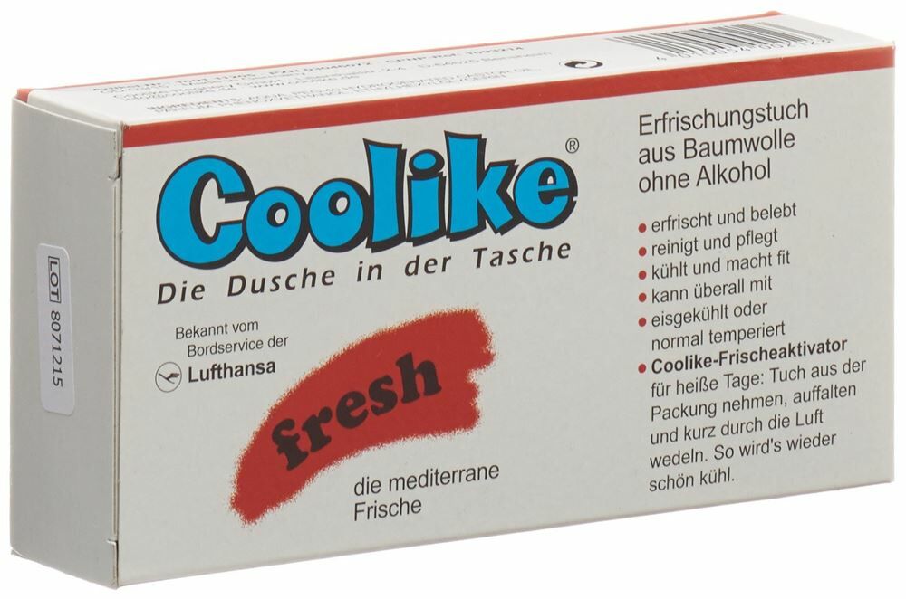 COOLIKE Salviette rinfrescanti senza alcol 5 pezzi