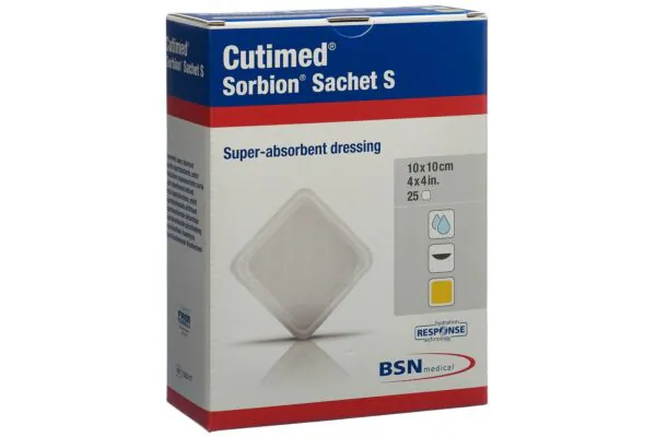 Cutimed Sorbion Bustina S 10x10cm 25 pezzi