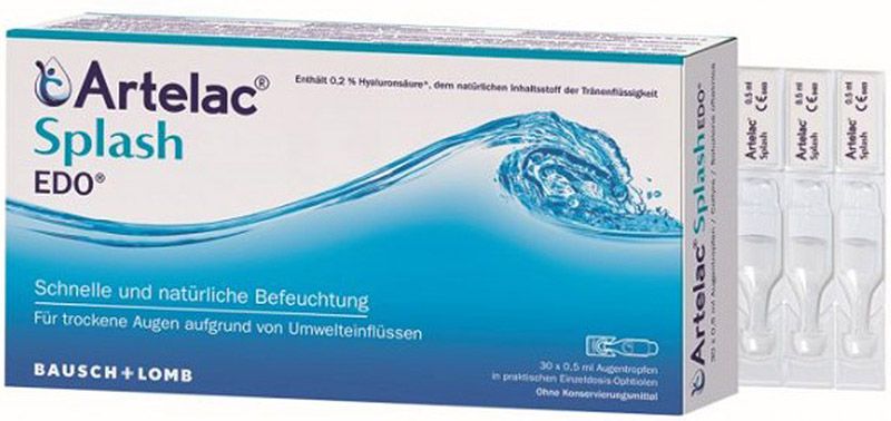 Artelac® Splash EDO Gtt Opht 30 Monodos 0,5ml